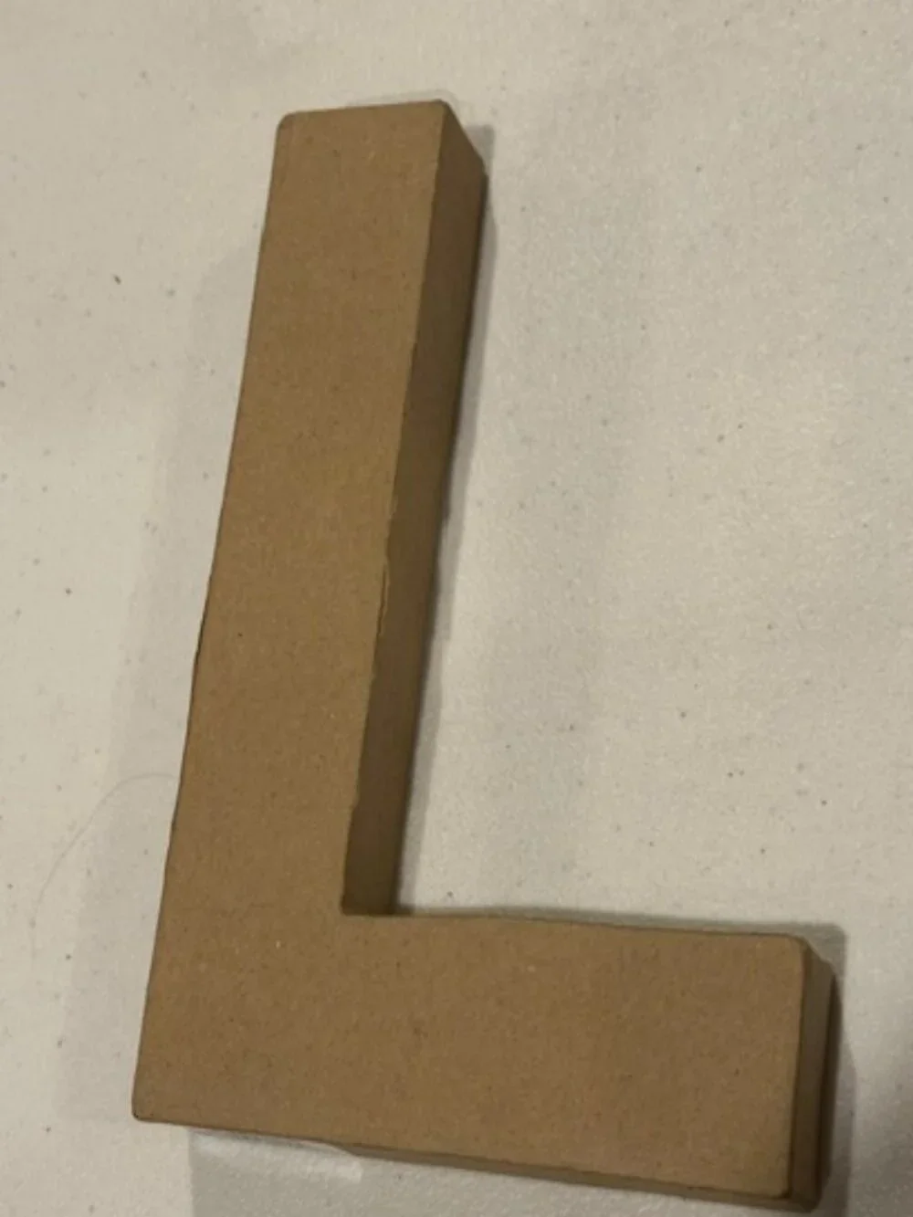 NEW Lot of TWELVE (12) Hobby Lobby Paper Mache Letters- 8 1/2